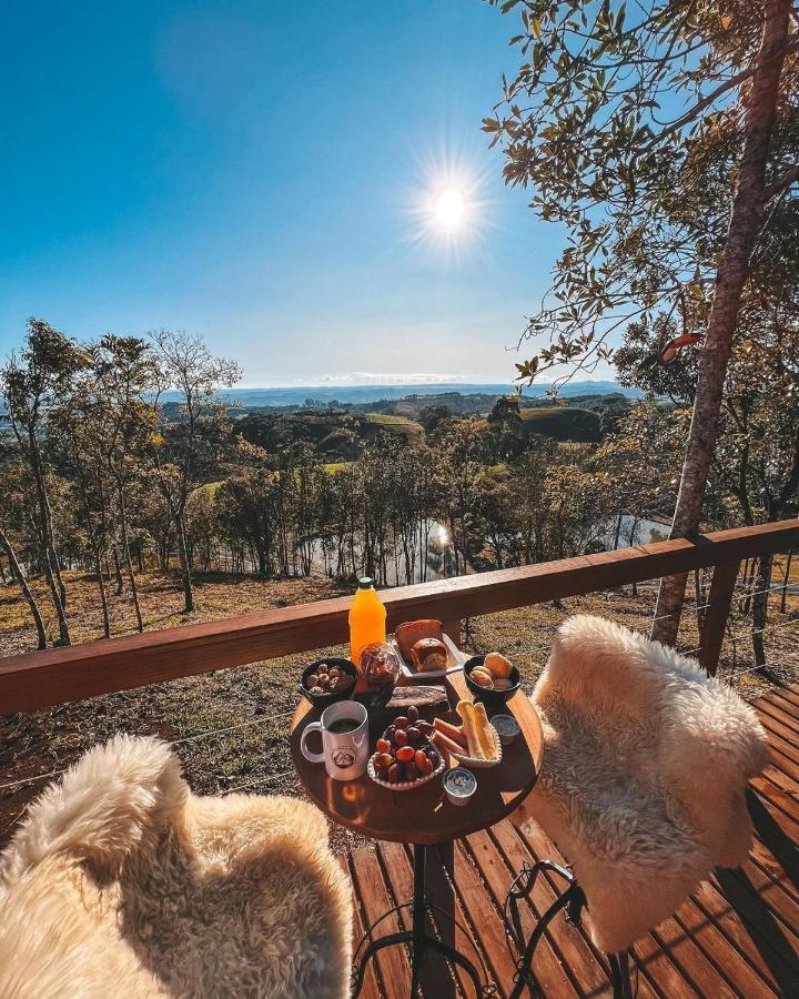 Cabana Romantica Na Serra Com Hidro, Lareira, Lagos E Trilhas Villa Bom Retiro  Eksteriør bilde